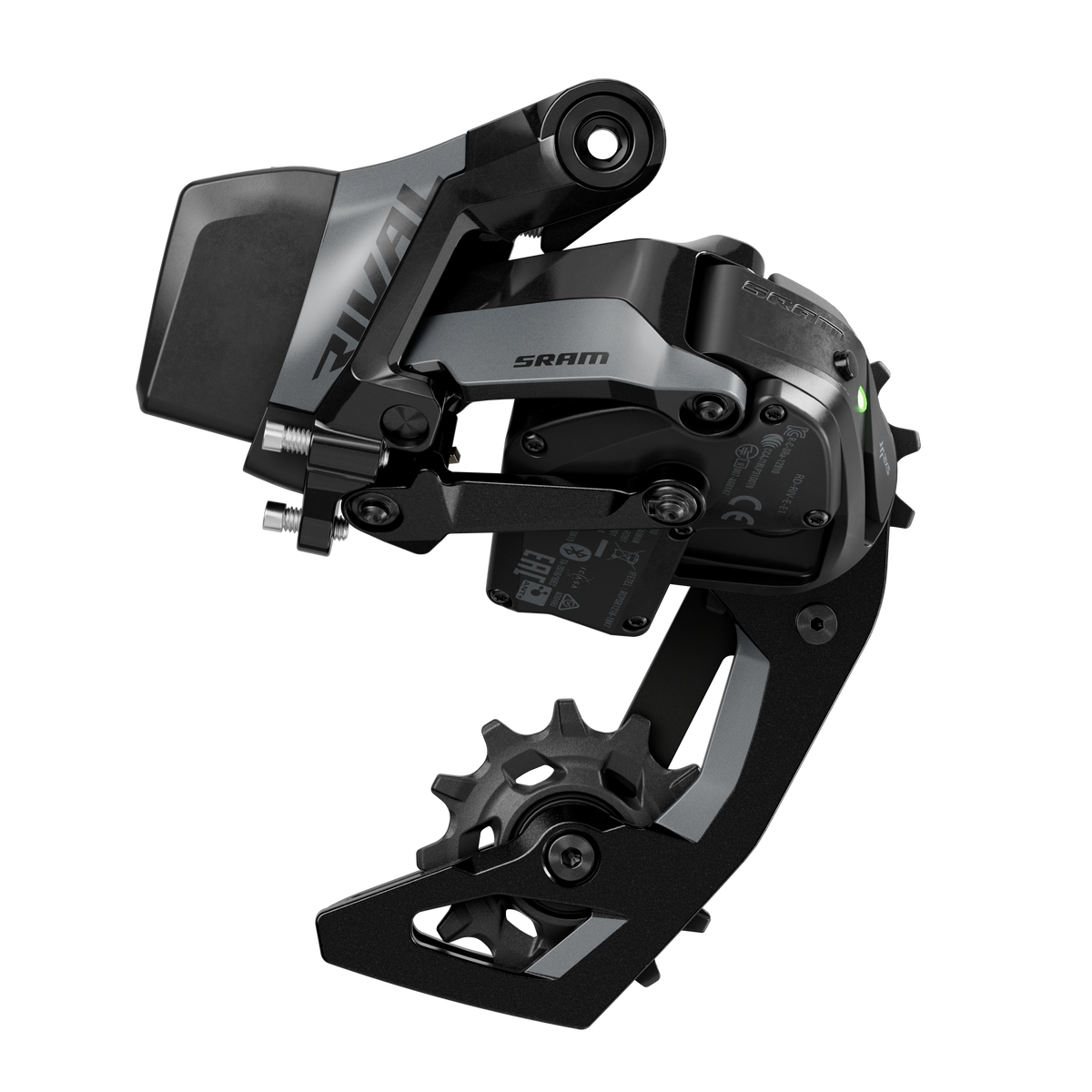 Dérailleur Arrière SRAM RIVAL AXS E1 2x12V Max 36 Dents (Sans Batterie)