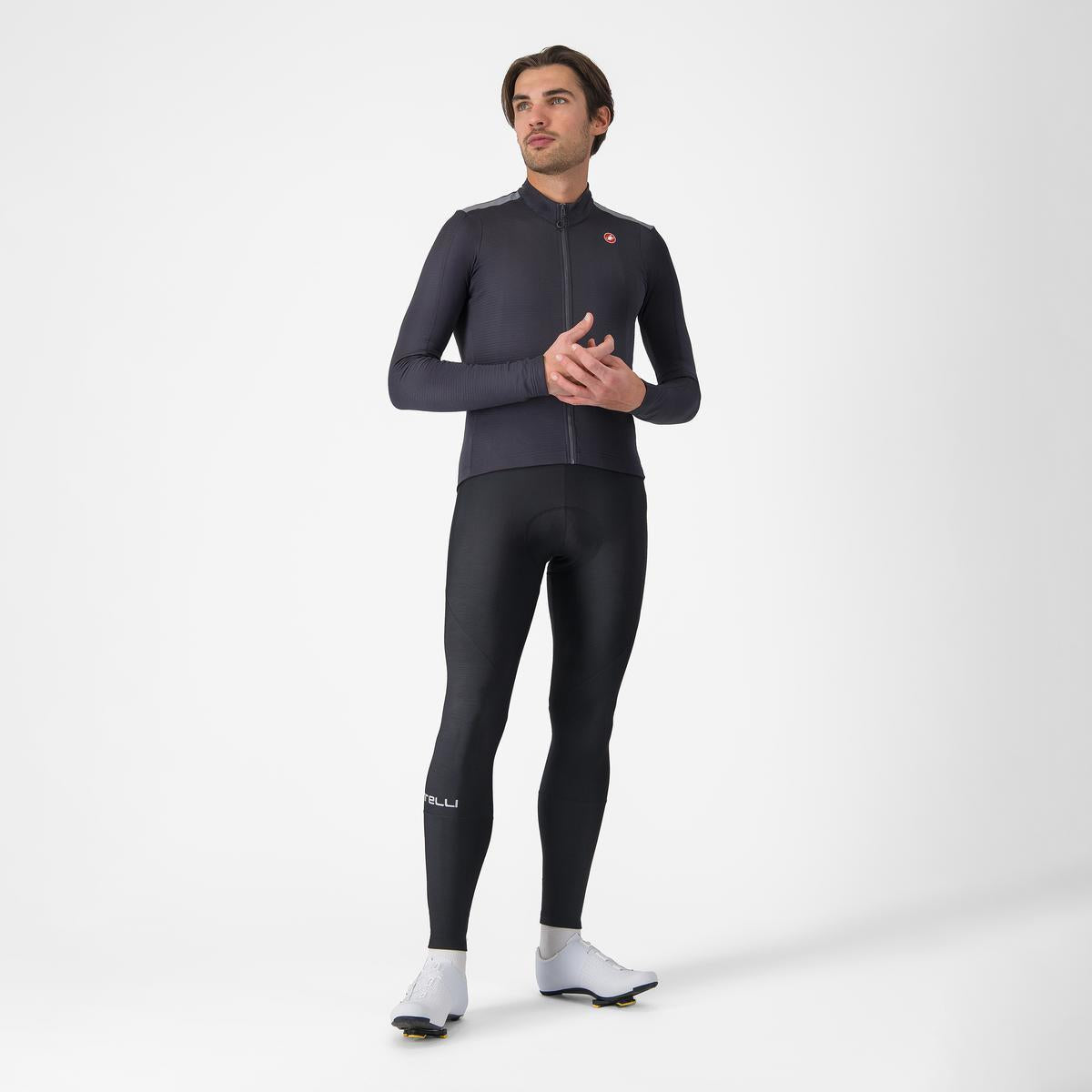 Maillot CASTELLI PURO 4 Manches Longues Dark Gray