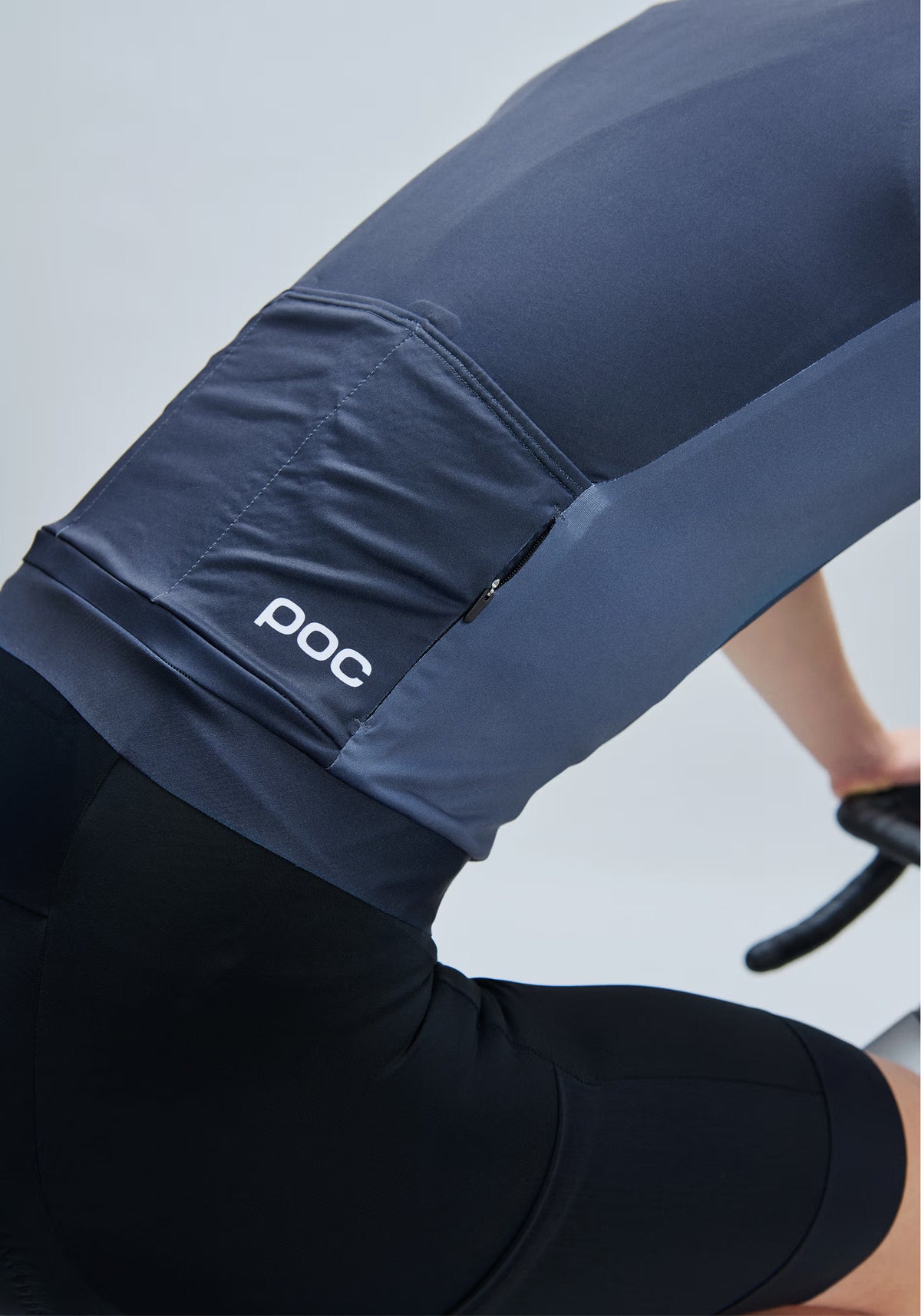 Maillot POC CADENCE Manches Courtes Marine