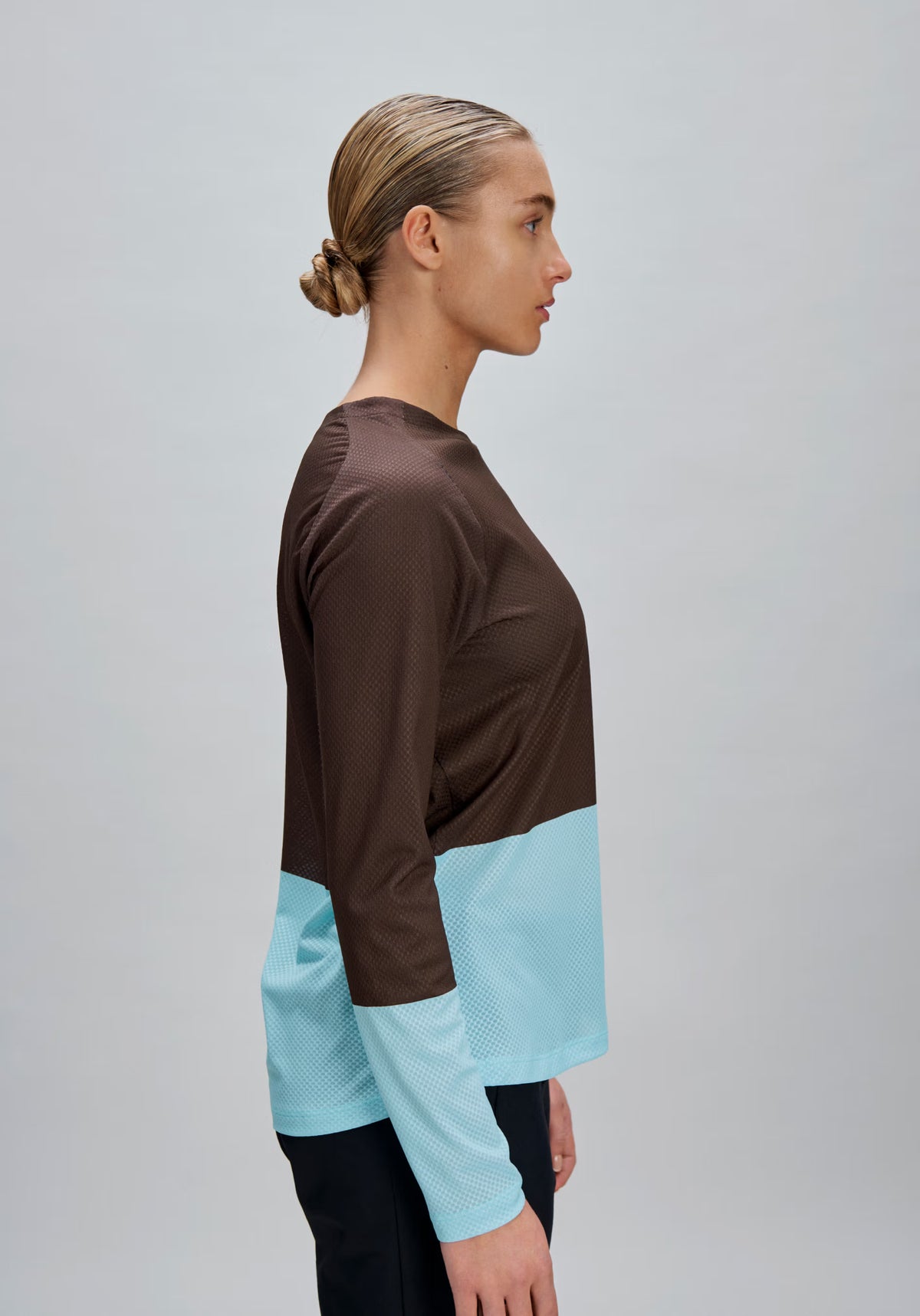 Maillot POC MOTION AIR Manches Longues Femme Bronze/Bleu