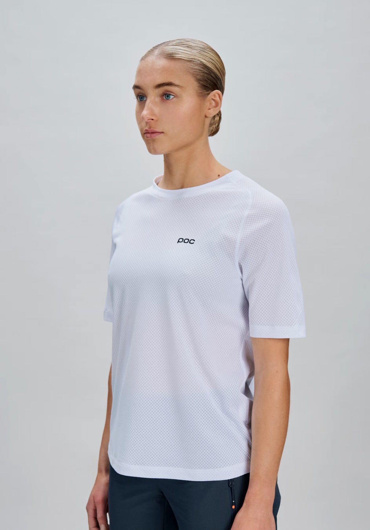Maillot POC MOTION AIR Manches Courtes Femme Blanc
