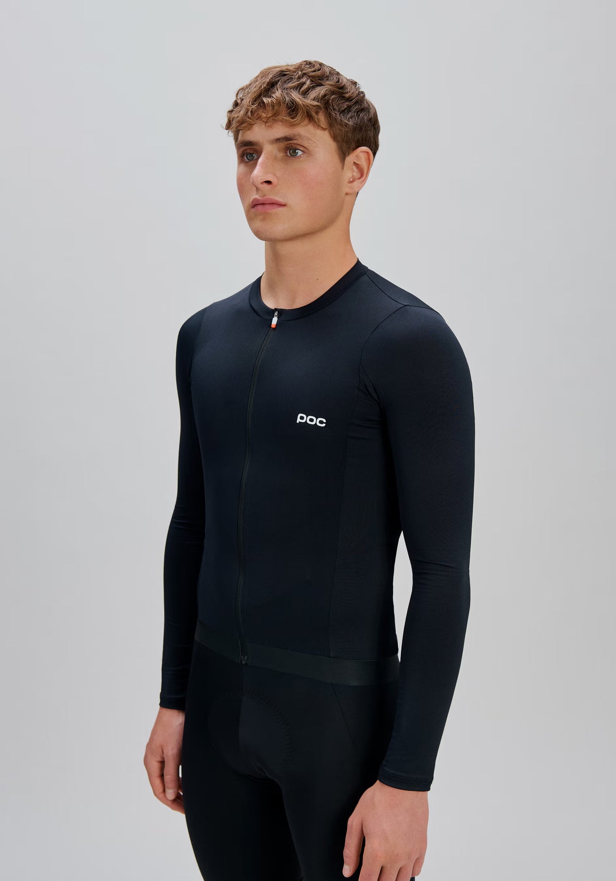 Maillot POC CADENCE Manches Longues Noir