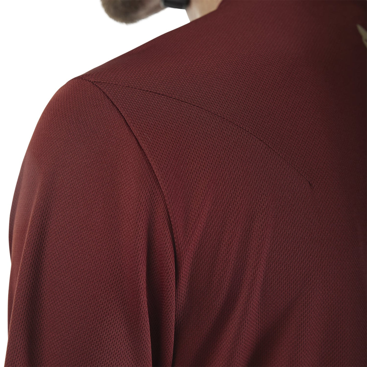 Maillot FOX RANGER WORDMARK Manches Courtes Bordeaux