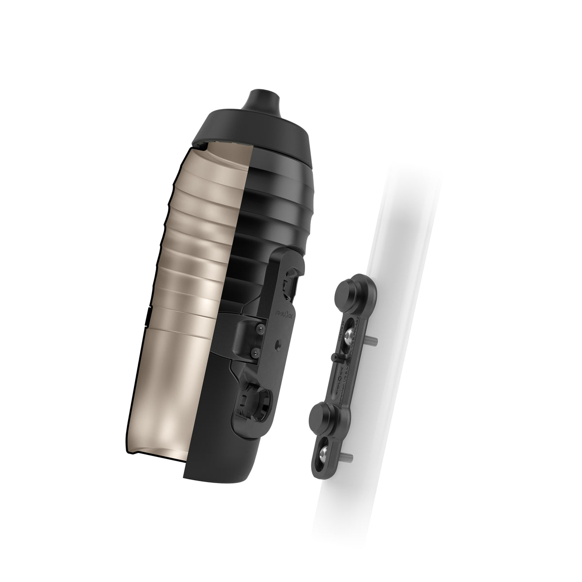 Kit Bidon et Porte-Bidon FIDLOCK TWIST X KEEGO Système Magnétique 600 ml Noir