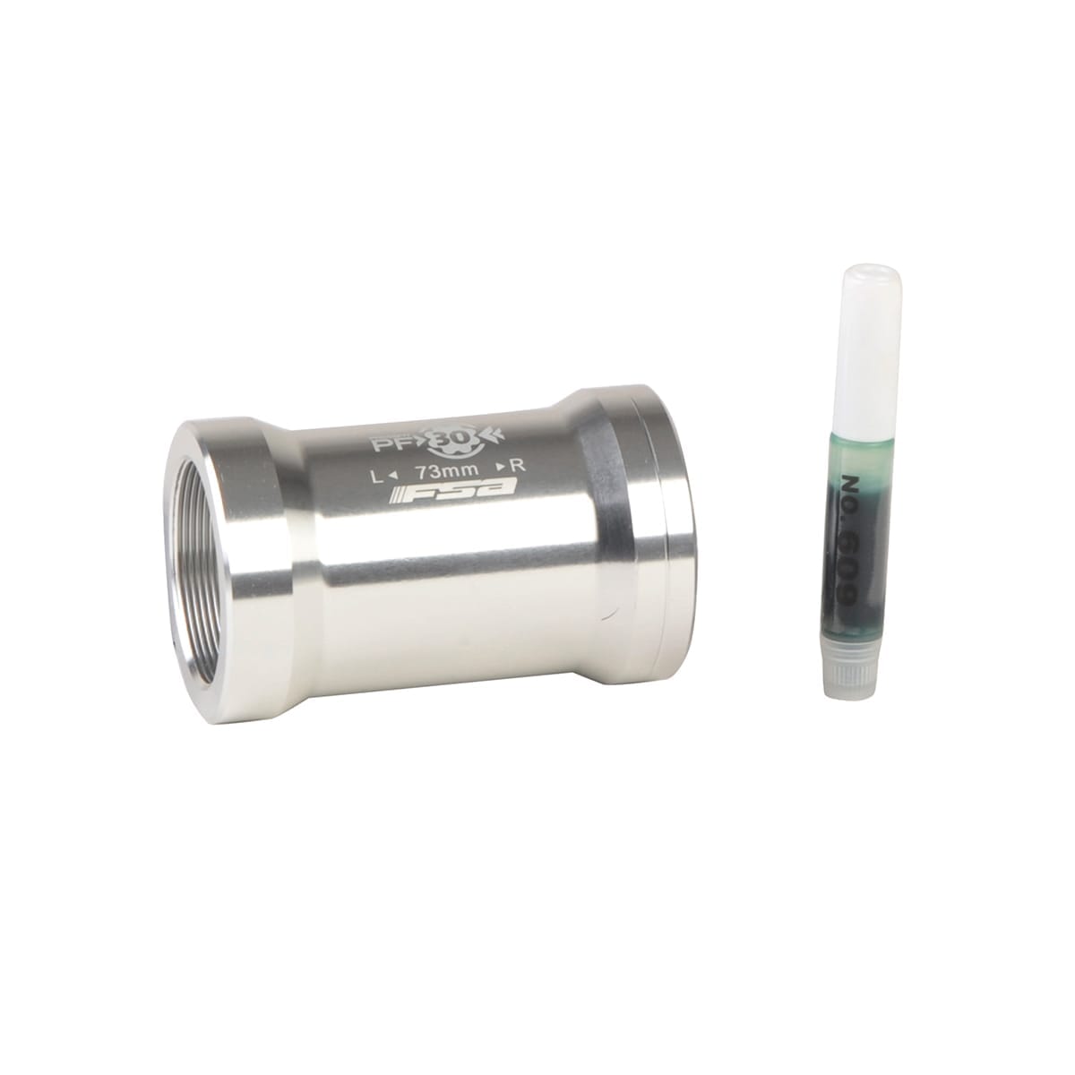 Adaptateur de Boîtier de Pédalier FSA PF30 > BSA 73 mm Gris