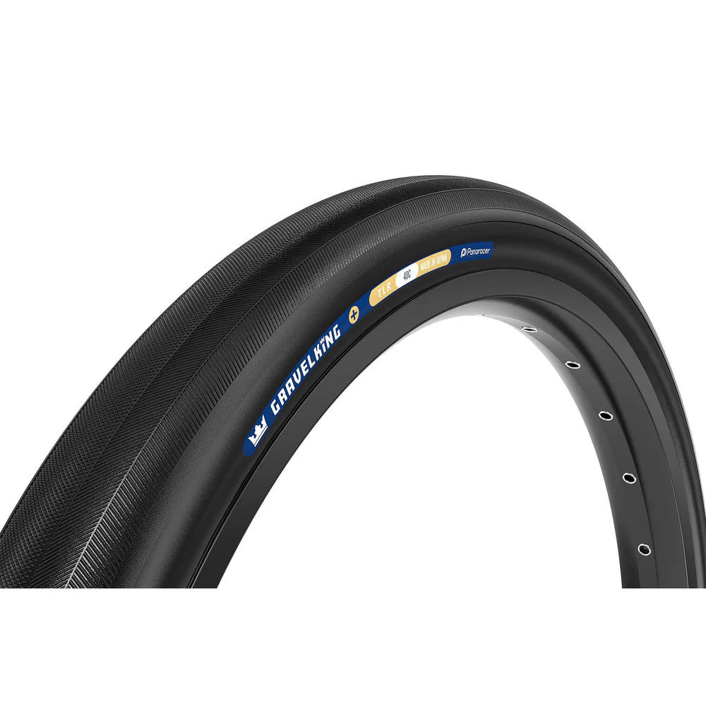 Pneu PANARACER GRAVELKING SLICK+ TLC 700c Tubeless Ready Noir
