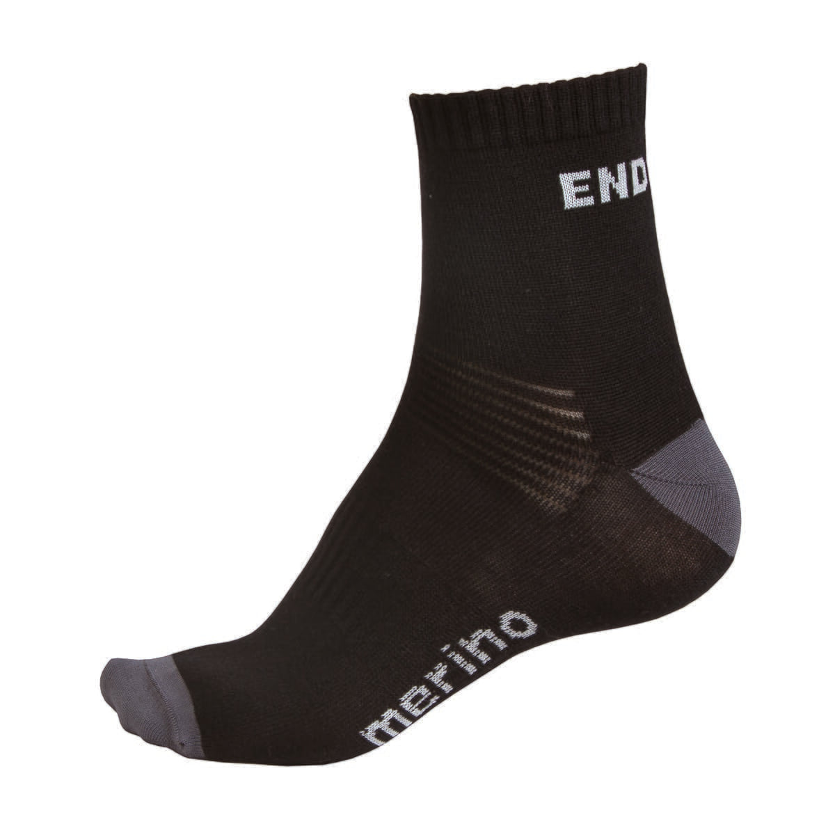 Chaussettes ENDURA BAABAA MERINO 2 paires Noir