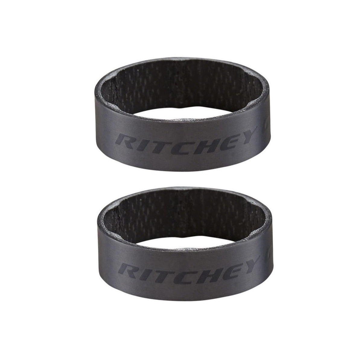 Entretoise de Direction RITCHEY WCS CARBON 1"1/8 Carbone Mat UD 10mm (2 pièces)