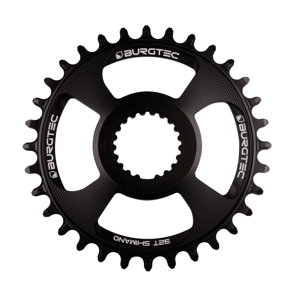 Plateau Mono BURGTEC THICK THIN 12V Shimano Direct Mount Noir