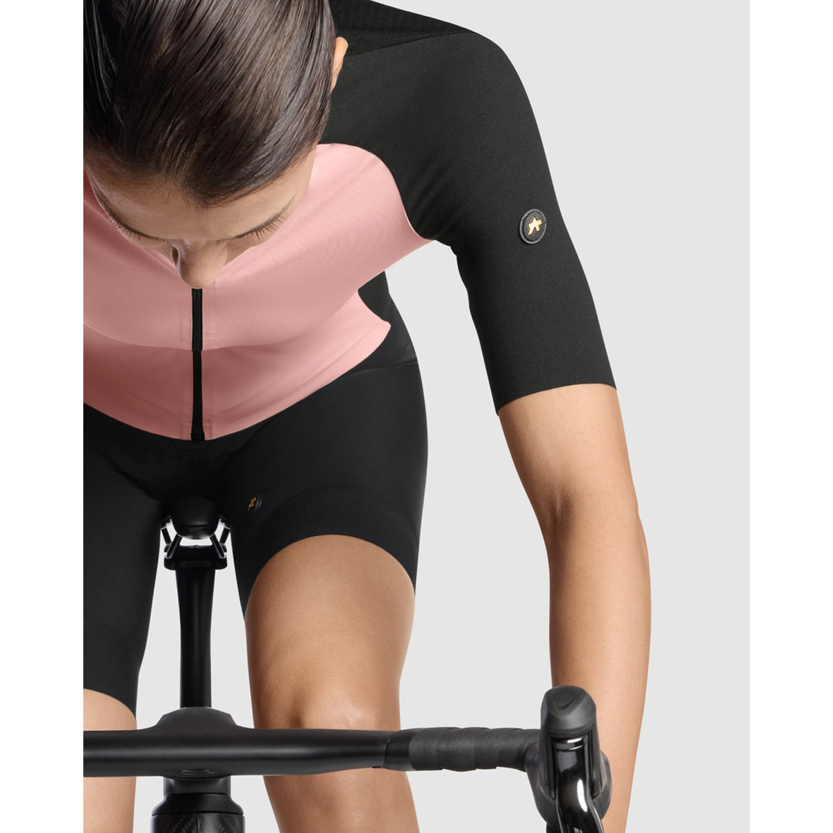 Maillot ASSOS UMA GTV C2 Manches Courtes Femme Rose