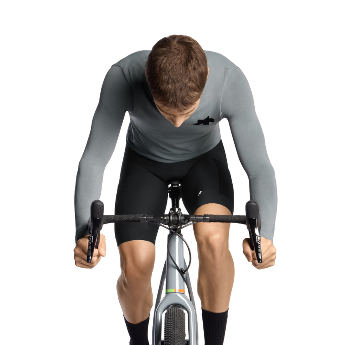 Maillot ASSOS TACTICA TECH T5 Manches Longues Gris