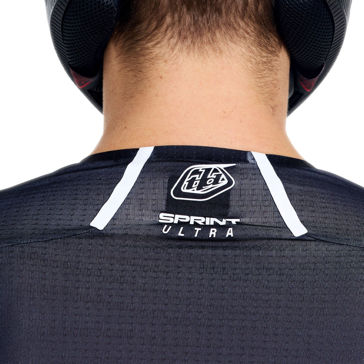 Maillot TROY LEE DESIGNS SPRINT ULTRA MONO Manches Longues Noir