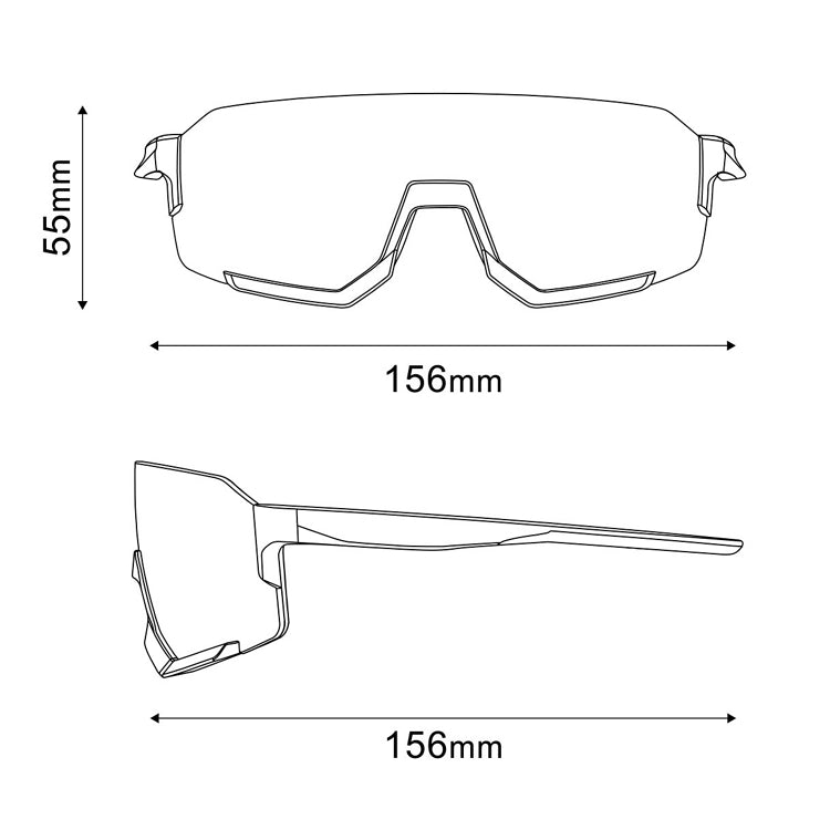 Lunettes SHIMANO AEROLITE CE-ARLT2 Noir Verre Ridescape High Contrast