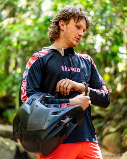 Maillot DHARCO RACE NEBULA Manches Longues Noir