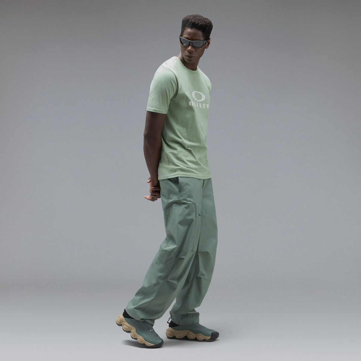 T-Shirt OAKLEY O BARK 2.0 Faded Green