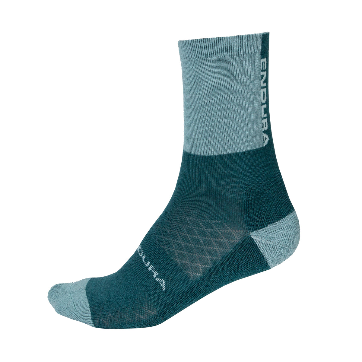 Chaussettes ENDURA BAABAA MERINO WINTER Femme Bleu/Gris