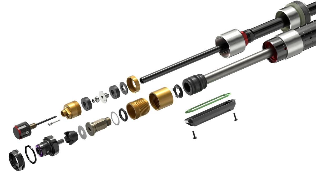 Fourche ROCKSHOX LYRIK ULTIMATE CHARGER 3.2 RC2 29" LINEAR XL Conique Axe 15x110mm Boost Rouge