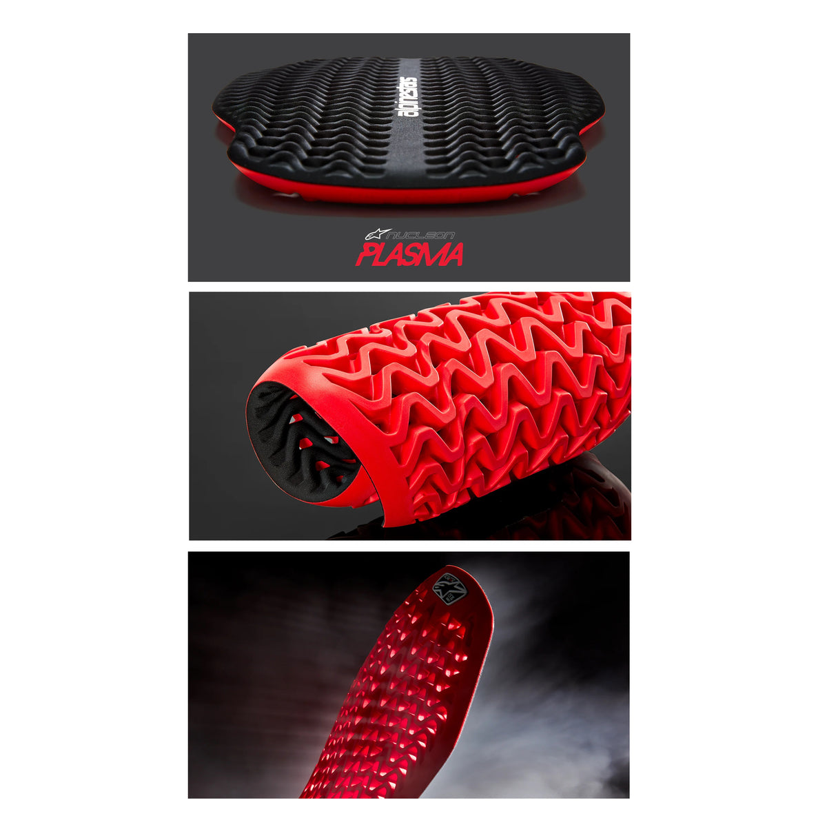 Genouillères ALPINESTARS A-IMPACT PLASMA ELITE SHIELD Noir/Blanc