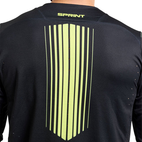 Maillot TROY LEE DESIGNS SPRINT Manches Longues Noir/Jaune