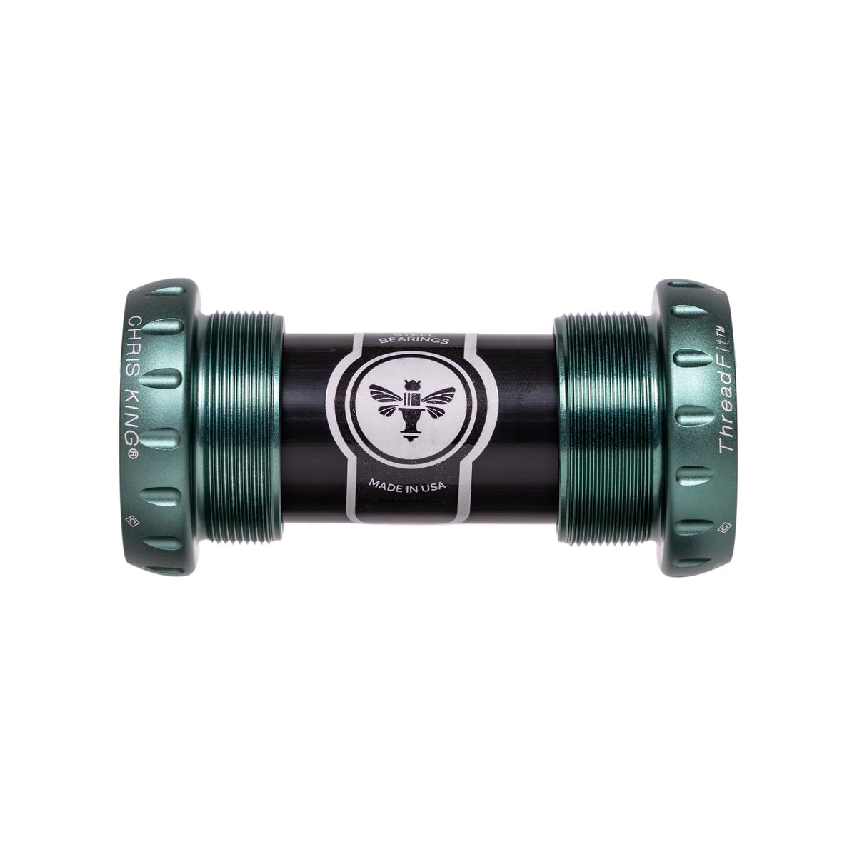 Boîtier de Pédalier CHRIS KING ThreadFit 24 68/73mm Vert