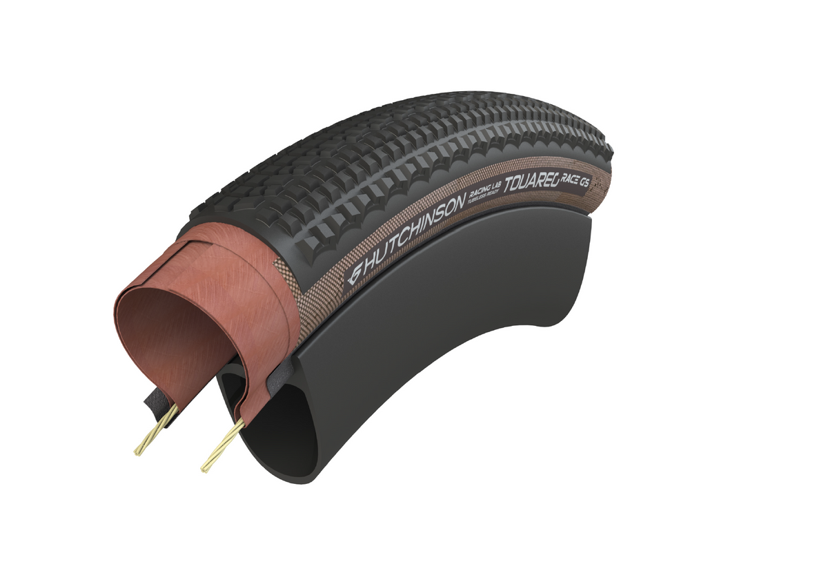 Pneu HUTCHINSON TOUAREG RACE GS 700c Tubeless Ready Marron