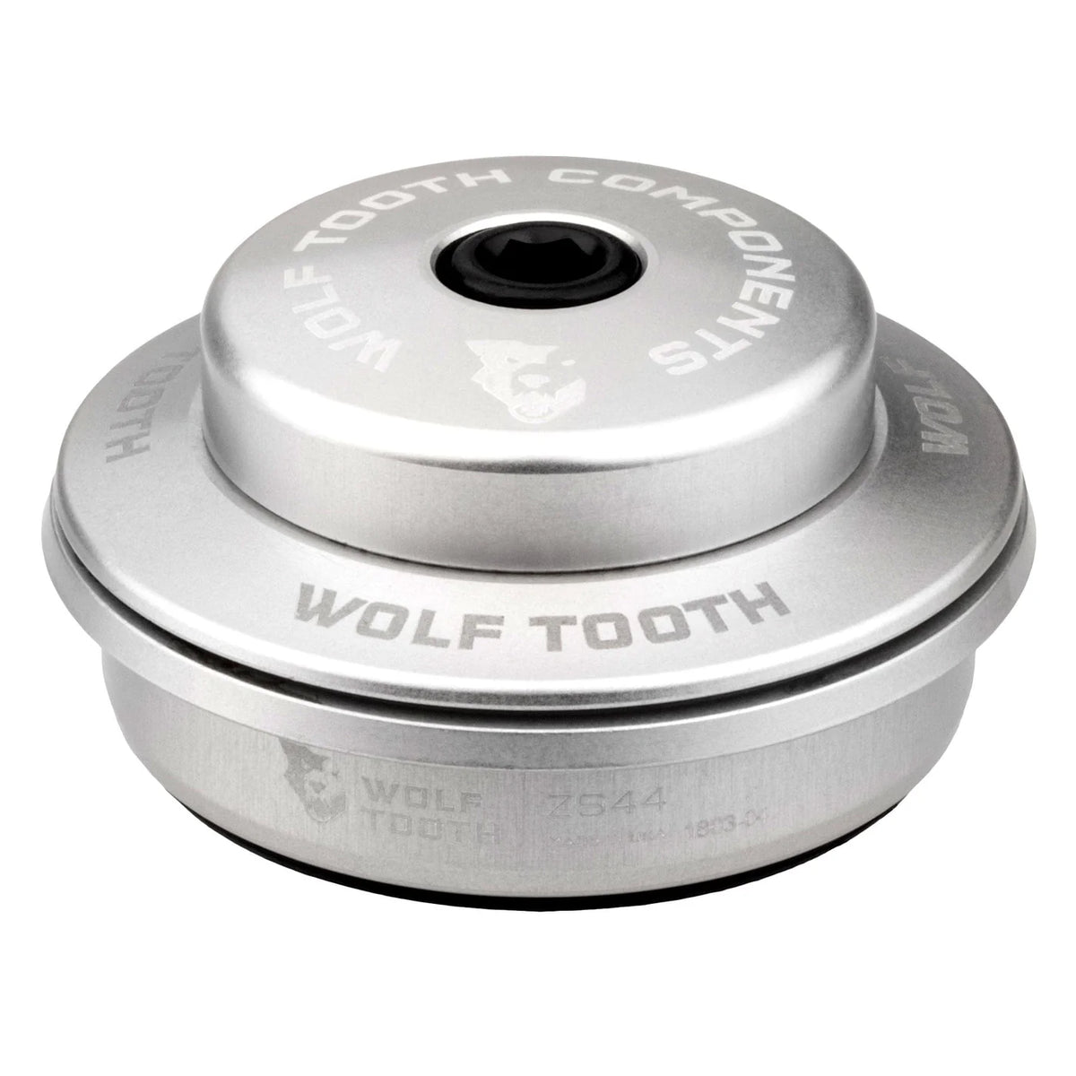 Cuvette Haute pour Jeu de Direction Semi-Intégré WOLF TOOTH PREMIUM 1"1/8 ZS44 Stack 6 mm Argent