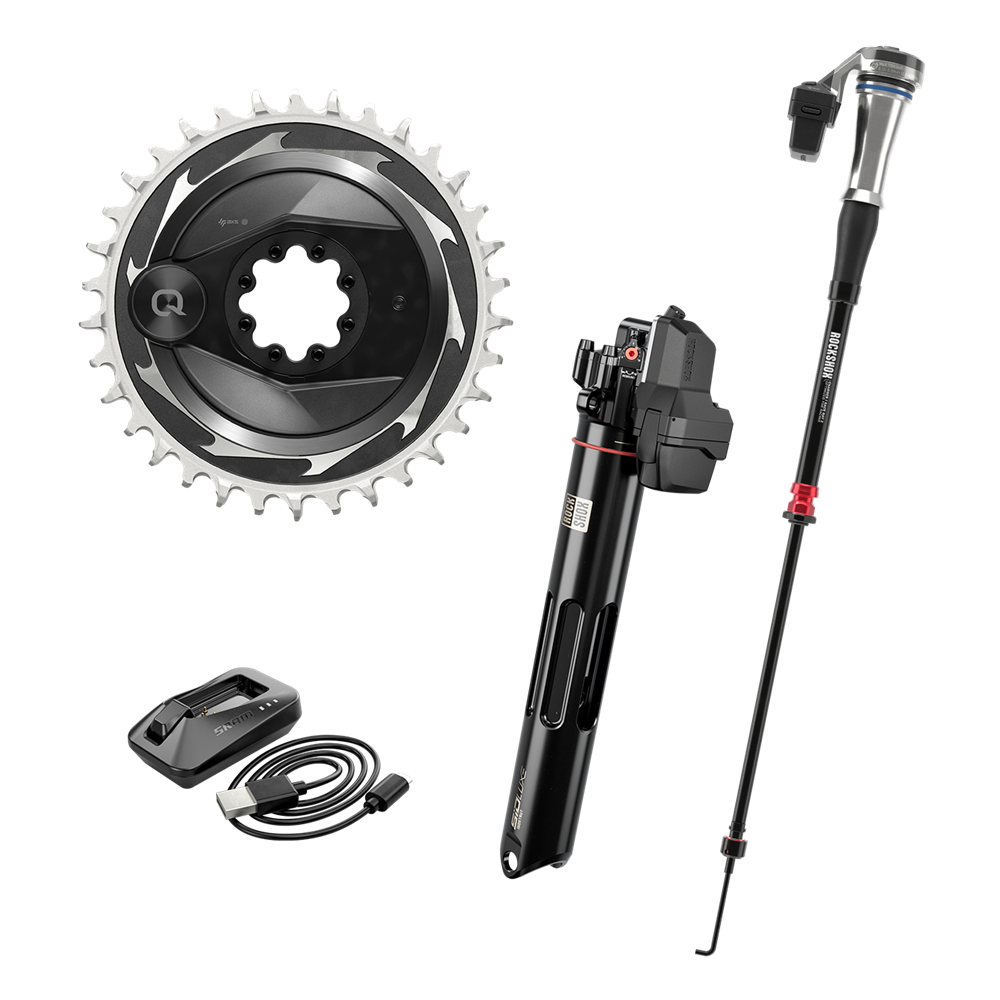 Kit Upgrade ROCKSHOX FLIGHT ATTENDANT CHARGER SID 35 + ISOSTRUT + PM 34 Dents pour Trek Supercaliber 9.9 X0/9.8 GX Gen 2
