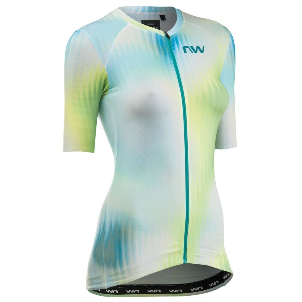 Maillot NORTHWAVE BLADE Femme Manches Courtes Vert Matcha