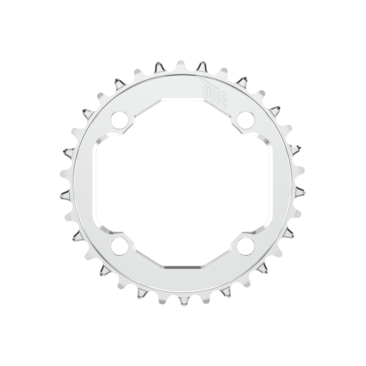 Plateau TITLE CR1-E 12V Shimano 104 BCD Chrome