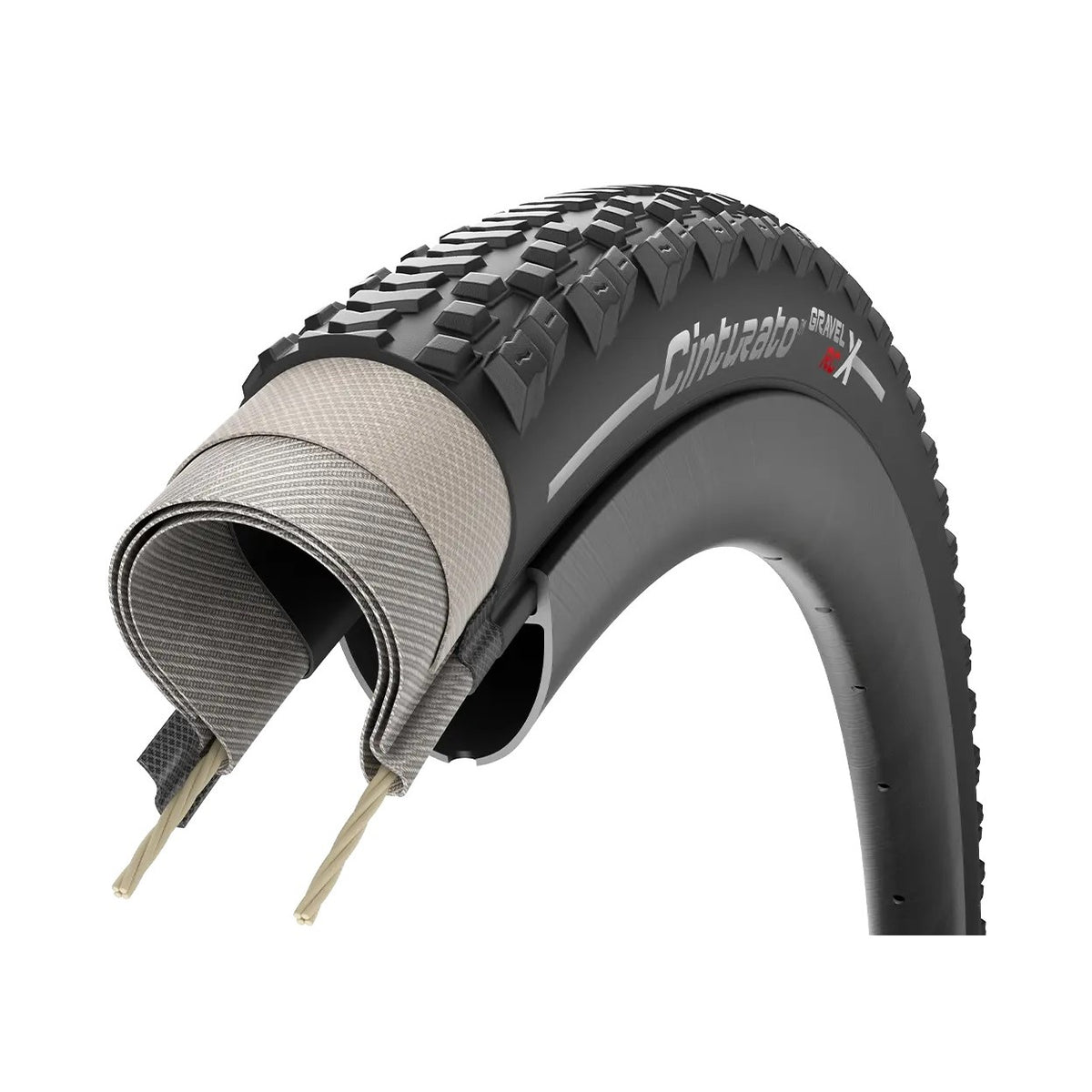 Pneu PIRELLI CINTURATO RCX 700c Tubeless Ready Noir