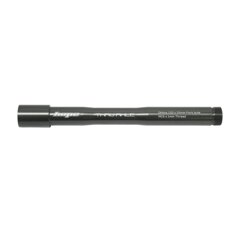 Axe de Roue Avant HOPE pour Fourche OHLINS RXF34/RXF36/RXF38 Fumé