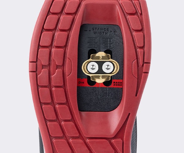 Chaussures VTT CRANKBROTHERS MALLET SPEED LACE CLIP CLASSICS EDITION Noir/Rouge