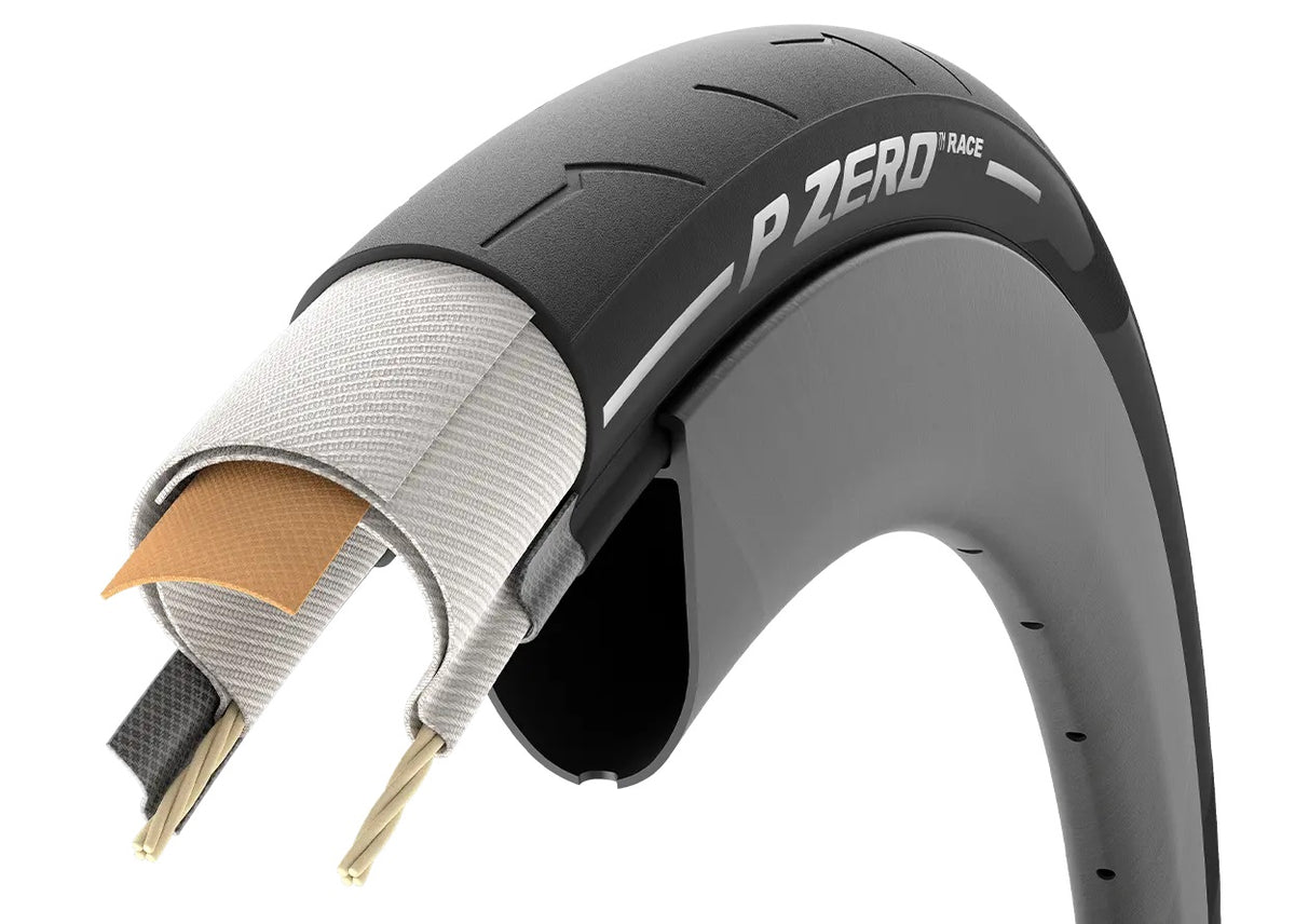 Pneu PIRELLI P ZERO RACE 700c TubeType Orange