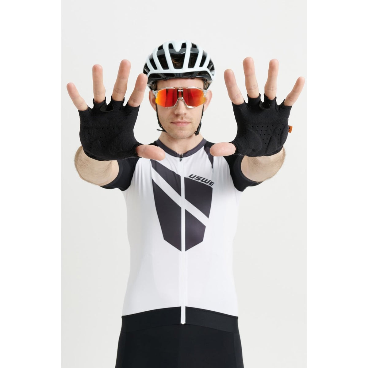 Maillot Manches Courtes USWE SKARP GRAVEL Blanc
