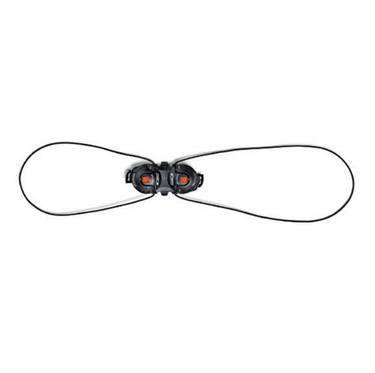 Boucles Chaussures SIDI DOUBLE TECNO 3 Push (X2) Noir