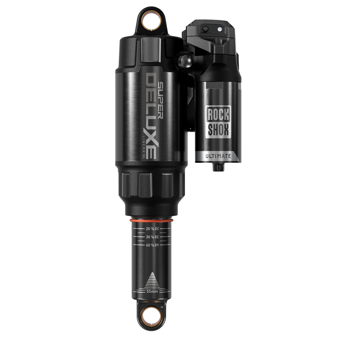 Amortisseur ROCKSHOX SUPER DELUXE ULTIMATE FLIGHT ATTENDANT RC3 HBO LINEAR XL D1 pour Santacruz Hightower2,3 2019-2024