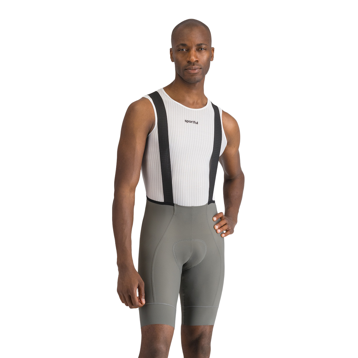 Cuissard Court à Bretelles SPORTFUL SRK  Gris