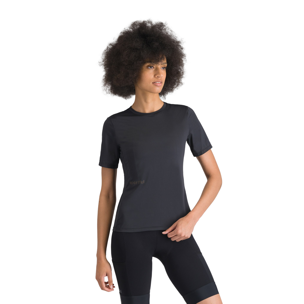 Maillot SPORTFUL SUPERGIARA TEE Manches Courtes Femme Noir