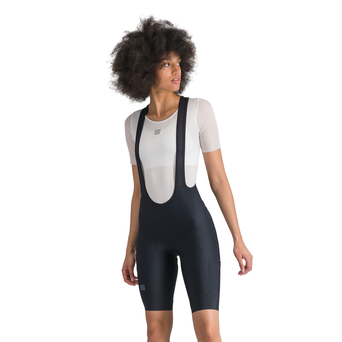 Cuissard Court à Bretelles SPORTFUL GIARA 2 Femme Noir