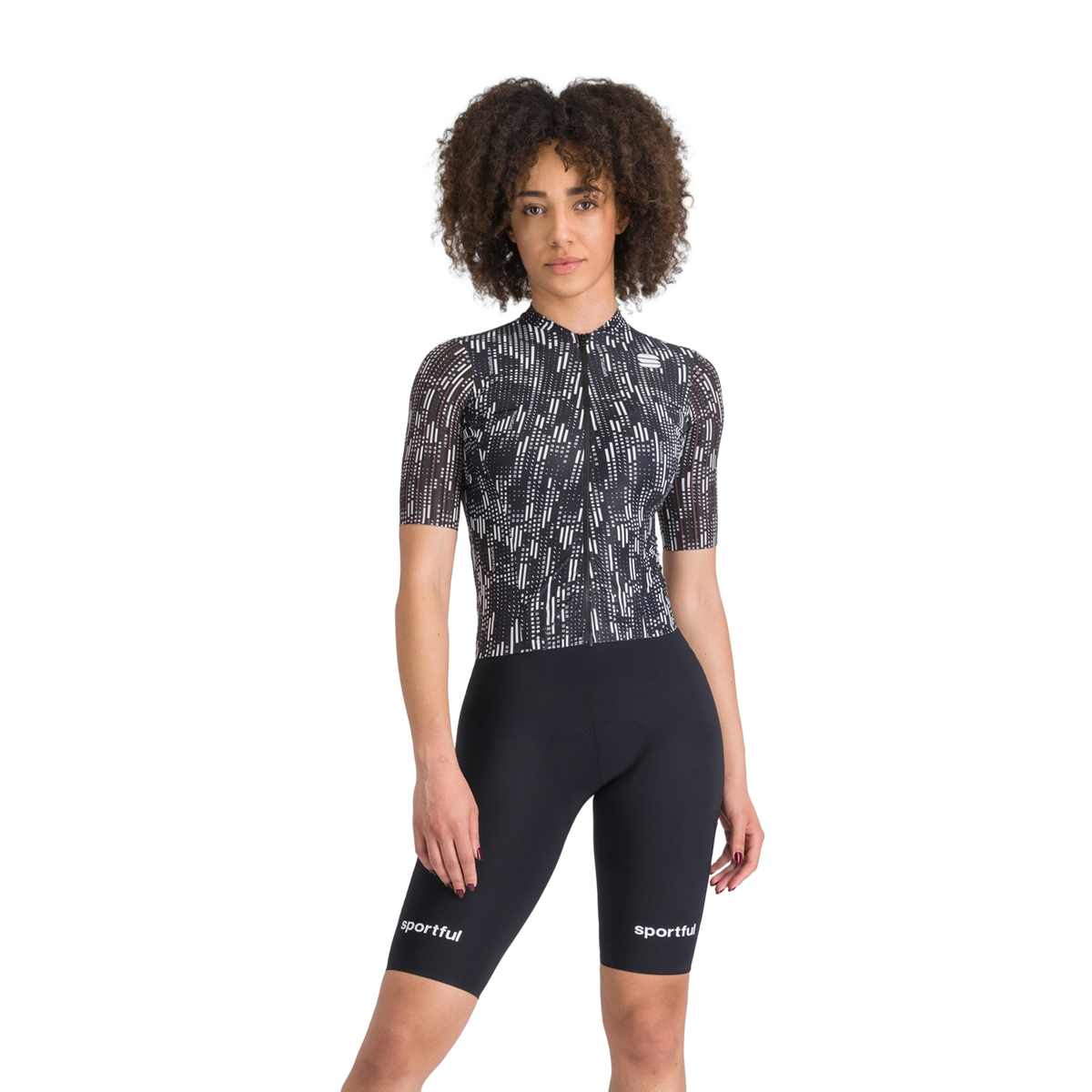 Combinaison SPORTFUL G-SUIT Manches Courtes Femme Noir/Blanc