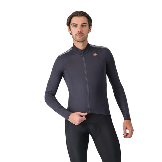 Maillot CASTELLI PURO 4 Manches Longues Dark Gray