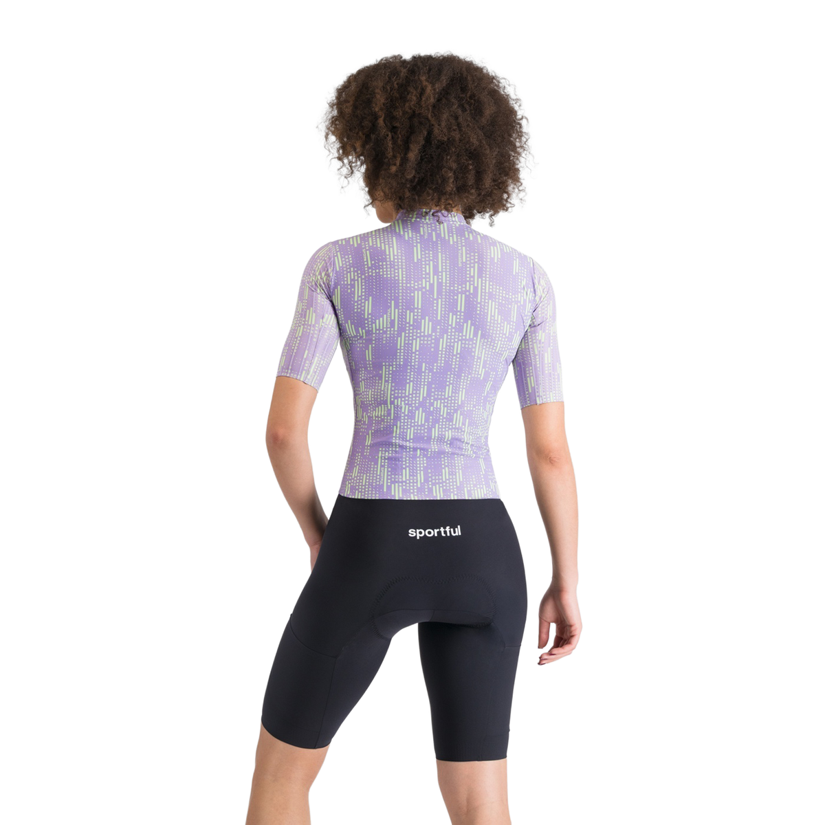 Combinaison SPORTFUL G-SUIT Manches Courtes Femme Noir/Violet
