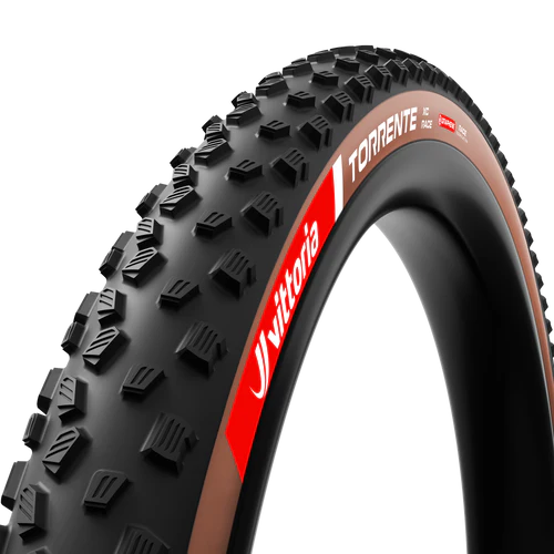 Pneu VITTORIA TORRENTE XC RACE 29x2.25 Graphene 2.0 Tubeless Ready Souple Noir/Beige