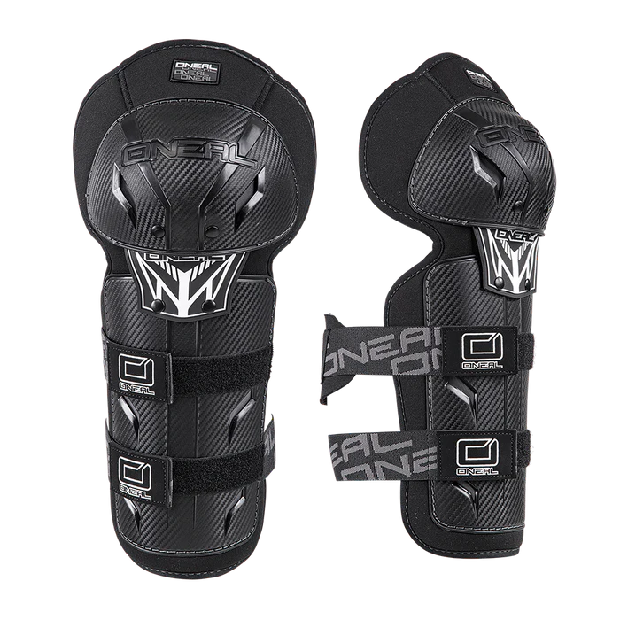 Genouillères O'NEAL PRO III CARBON LOOK GUARD Junior Noir