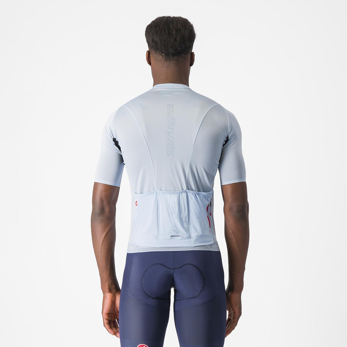 Maillot CASTELLI SUPERLEGGERA 3 Manches Courtes Bleu