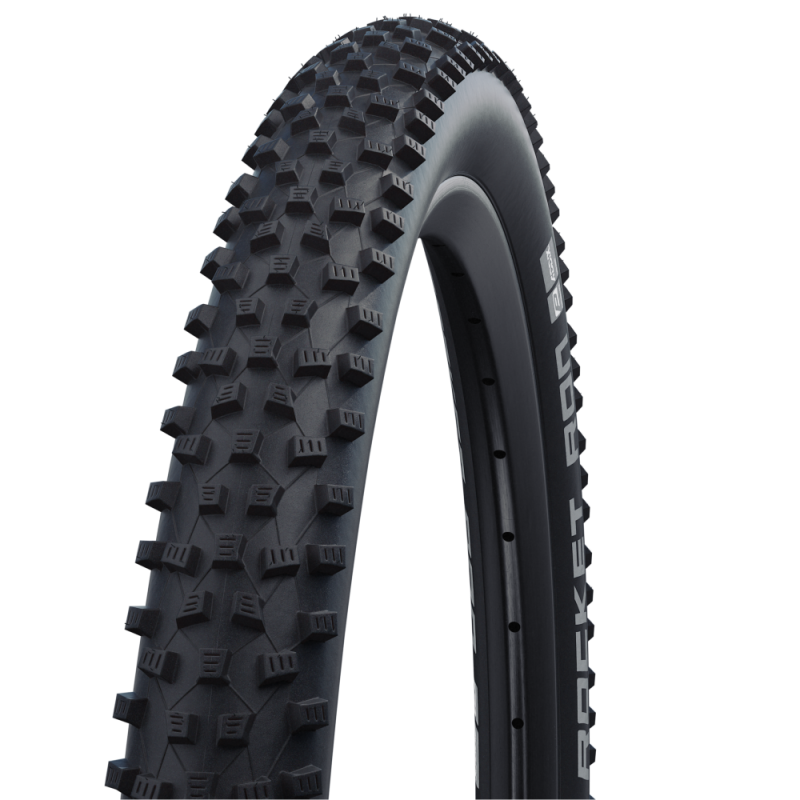 Pneu SCHWALBE ROCKET RON 27.5x2.25 ADDIX PERFORMANCE Twinskin Tubeless Ready Souple Noir