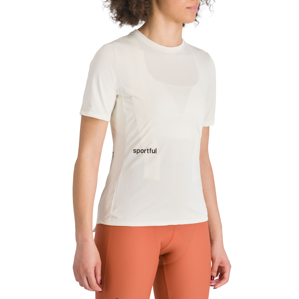 Maillot SPORTFUL SUPERGIARA TEE Manches Courtes Femme Crème