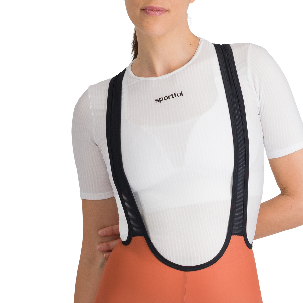 Cuissard Court à Bretelles SPORTFUL PULSE Femme Orange