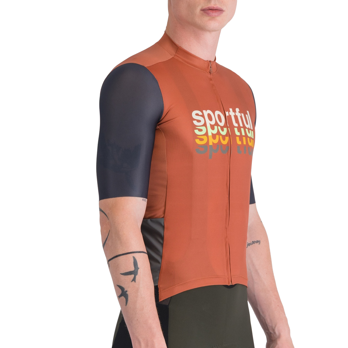 Maillot SPORTFUL SUPERGIARA 2 LOGO Manches Courtes Orange