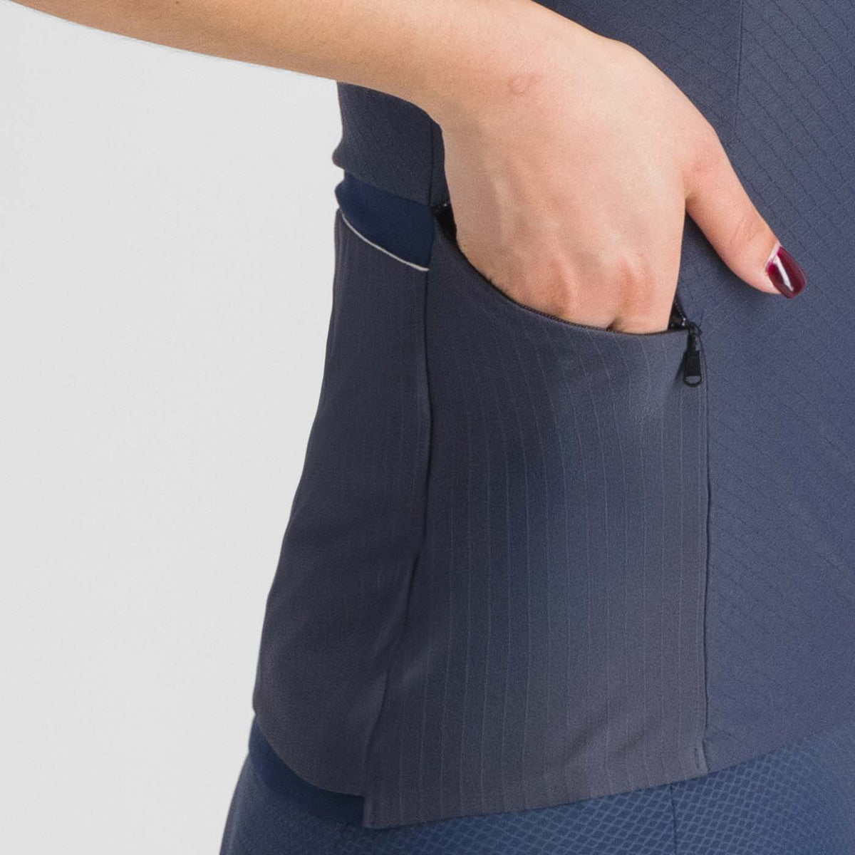 Maillot SPORTFUL HYPEREPIC Manches Courtes Femme Bleu